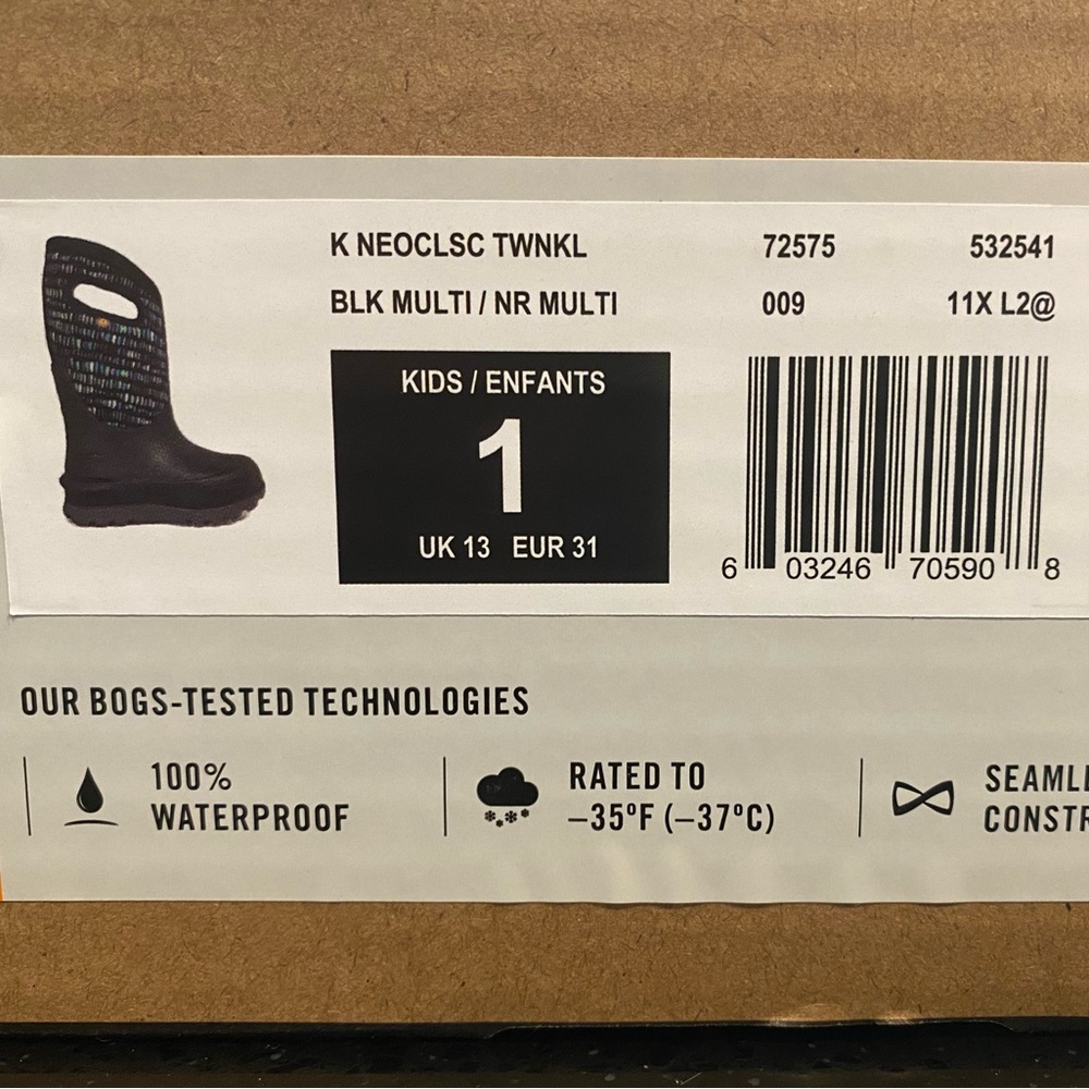 BOG youth winter boot (unisex)